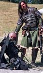 drago in ginocchio